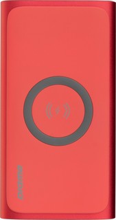 Внешний аккумулятор Digma DGPQ10G 10000mAh 3A QC PD 20W 1xUSB беспроводная зарядка красный (DGPQ10G22CRD)