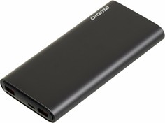 Внешний аккумулятор Digma DGPF20F 20000mAh 3A QC PD 20W 2xUSB серый (DGPF20F22AGY)