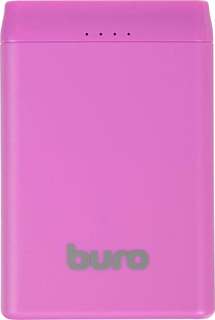 Внешний аккумулятор Buro BP05B 5000mAh 2.1A 2xUSB фиолетовый (BP05B10PVL)