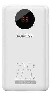 Внешний аккумулятор Romoss SW10PF 10000mAh 3A PD 2xUSB белый