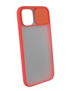 Чехол защитный TPU+PC с крышкой LuxCase для Apple iPhone 11 Pro Max, Красный, 2 мм