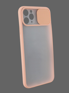 Чехол защитный TPU+PC с крышкой LuxCase для Apple iPhone 11 Pro, Розовый, 2 мм