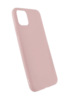 Чехол защитный TPU LuxCase для Apple iPhone 11 Pro Max, Розовый, 1,1 мм