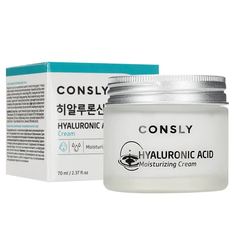 Крем для лица увлажняющий с гиалуроновой кислотой, 70мл, Consly Consly Hyaluronic Acid Moisturizing Cream, 70ml