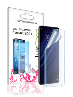 Пленка гидрогелевая LuxCase для Huawei P Smart 2021 0.14mm Front Transparent 86031