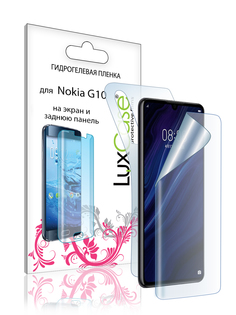 Пленка гидрогелевая LuxCase для Nokia G10 Front and Back Transparent 86391