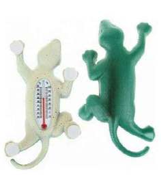 Термометр уличный "Ящерица" цвет зеленый Noname