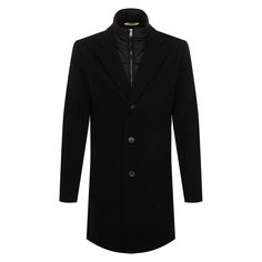 Шерстяное пальто BOSS