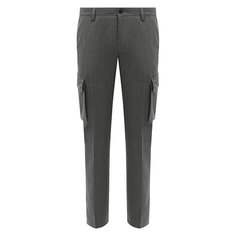 Шерстяные брюки-карго Corneliani