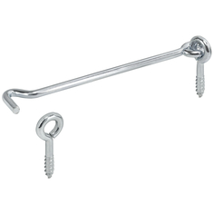 Крючки дверные крючок накидной 100мм с осью Vormann