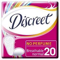 Прокладки женские Discreet, Normal Single, 20 шт, 0001037329