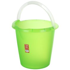 Ведро пластик, 10 л, мерное, Darel, 20107