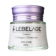 Увлажняющий крем для лица с Коллагеном и Зеленым чаем Moisture Cream 60 МЛ Lebelage