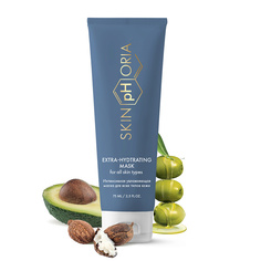 Увлажняющая маска для лица с церамидами и гиалуроновой кислотой Extra-hydrating mask 75 МЛ Skinphoria
