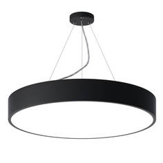 Светильник Подвесной светодиодный cветильник Geometria ЭРА Ring SPO-131-B-40K-045 45Вт 4000К черный Б0050559 ERA
