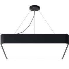 Светильник Подвесной светодиодный cветильник Geometria ЭРА Quadro SPO-163-B-40K-050 50Вт 4000К черный Б0050587 ERA