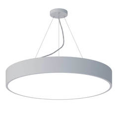 Светильник Подвесной светодиодный cветильник Geometria ЭРА Ring SPO-131-W-40K-045 45Вт 4000К белый Б0050558 ERA