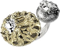Серебряные кольца Spika Gold