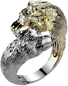 Серебряные кольца Spika Gold