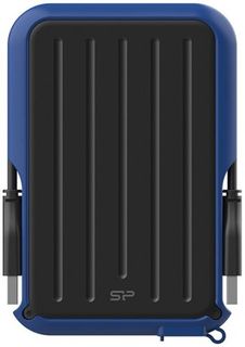 Внешний жесткий диск 2.5&#039;&#039; Silicon Power SP020TBPHD66SS3B Armor A66, 2 TB, USB 3.2, синий