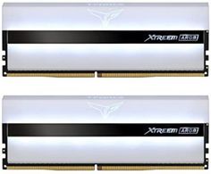 Модуль памяти DDR4 16GB (2*8GB) Team Group TF13D416G3200HC16CDC01 T-Force Xtreem ARGB white 3200MHz PC-25600 CL16 1.35V