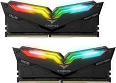 Модуль памяти DDR4 32GB (2*16GB) Team Group TF14D432G3200HC16CDC01 T-Force Night Hawk RGB black PC4-25600 3200MHz CL16 1.35V