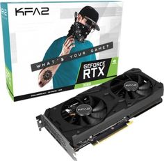 Видеокарта PCI-E KFA2 GeForce RTX 3060 1-Click OC 36NOL7MD1VOK 12GB GDDR6 192bit 8nm 1320/15000MHz HDMI/3*DP