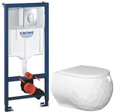 Комплект подвесной унитаз Bien Pent PNKA052N1VP0W3000 + система инсталляции Grohe 38721001