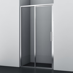 Душевая дверь 120 см WasserKRAFT Lopau 32S05L прозрачное