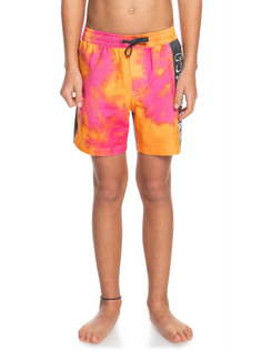 Детские Плавательные Шорты Quiksilver Acid Wash 14" 8-16 Shocking Pink