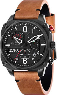 fashion наручные мужские часы AVI-8 AV-4052-02. Коллекция Hawker Hunter