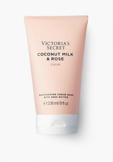 Гель для душа Victorias Secret крем увляжняющий Coconut Milk & Rose Calm, 236 мл