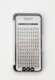 Пучки накладных ресниц Trixy Beauty для естественного объема и удлинения