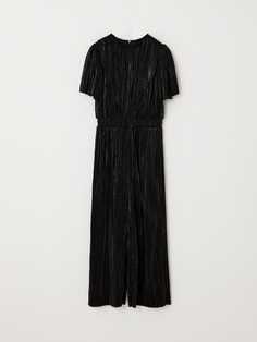 Комбинезон с эффектом металлик для девочек (черный, 152) Sela