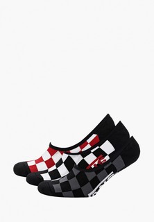 Носки 3 пары Vans MN CLASSIC SUPER NO RED-WHITE CH