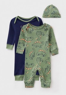 Комбинезоны домашние 2 шт. и шапка Carter’s Carters 