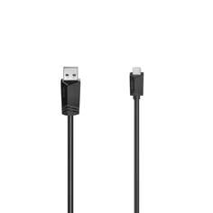 Кабель Hama H-200609 00200609 USB (m)-micro USB (m) 3м черный