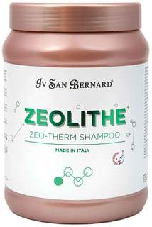 Шампунь для поврежденной кожи и шерсти ISB Zeolithe Zeo Therm Shampoo без лаурилсульфата натрия 1 л Iv San Bernard