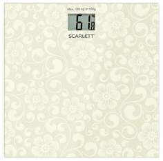 Весы напольные SCARLETT SC-BS33E043, электрон., 180 кг, стекло