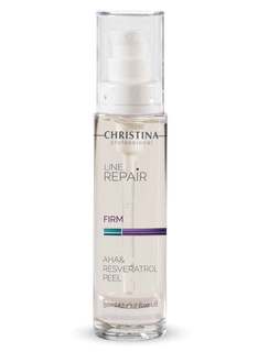 Кислотный пилинг с ресвератролом Christina Line Repair Firm Aha & Resveratrol Peel 50 мл