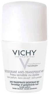 Шариковый дезодорант для очень чувствительной кожи Vichy 48 часов, 50 мл.