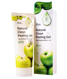 Пилинг-скатка с экстрактом зеленого яблока EKEL Natural Clean peeling gel Apple, 180мл