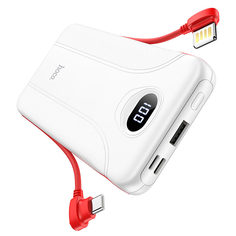 Внешний аккумулятор Hoco Power Bank J71 Borealis 10000mAh White
