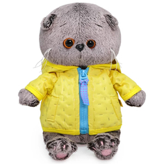 Мягкая игрушка Budi Basa Басик BABY в стеганой курточке 20 см