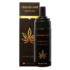 Очищающая пенка с коллоидным серебром и каннабидиолом 150 МЛ Chanvre Dore