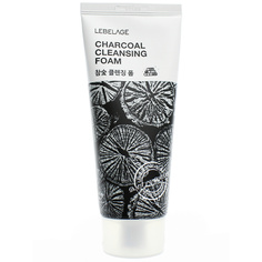 Пенка для умывания с Древесным Углем Cleansing Foam Charcoal 100 МЛ Lebelage