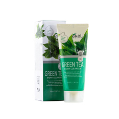 Пенка для умывания с Зеленым чаем Тонизирующая Foam Cleanser Green Tea 100 МЛ Ekel