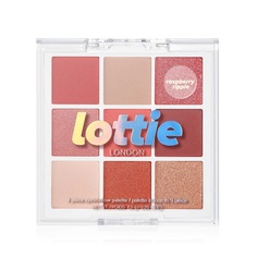 Палетка теней для век 9 оттенков Raspberry Ripple Lottie London