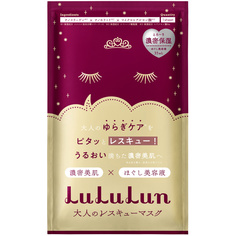 Маска для лица увлажняющая антивозрастная Face Mask LuLuLun One Night Anti-Age Moisture