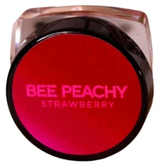 Заживляющий бальзам для губ Земляника BEE Peachy Cosmetics